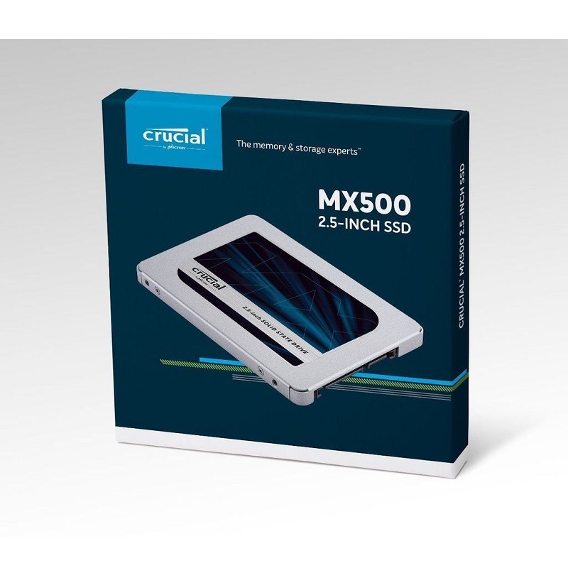 Crucial CT1000MX500SSD1 MX500 1TB 2.5" SSD (with 9.5mm adap)