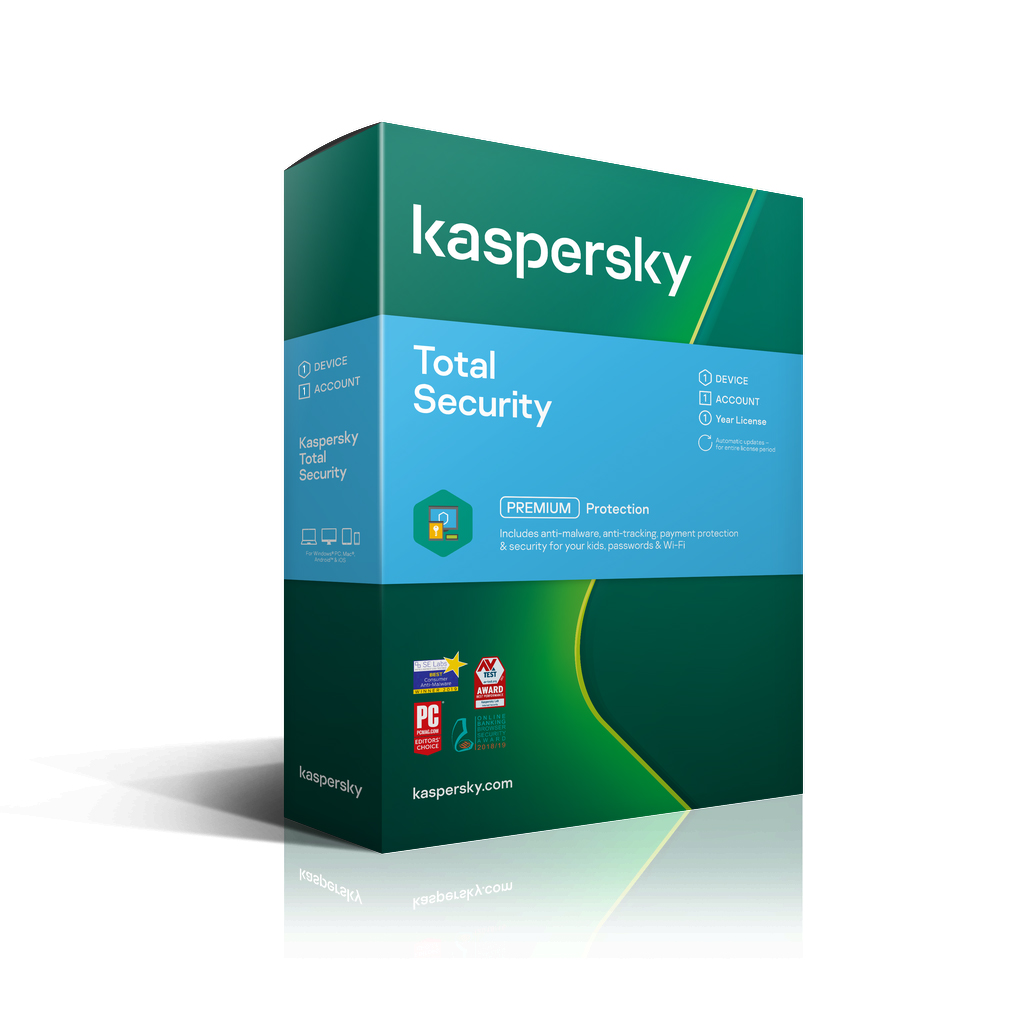 Kaspersky Total Security 2022 1 Device 1 Yr Email Key