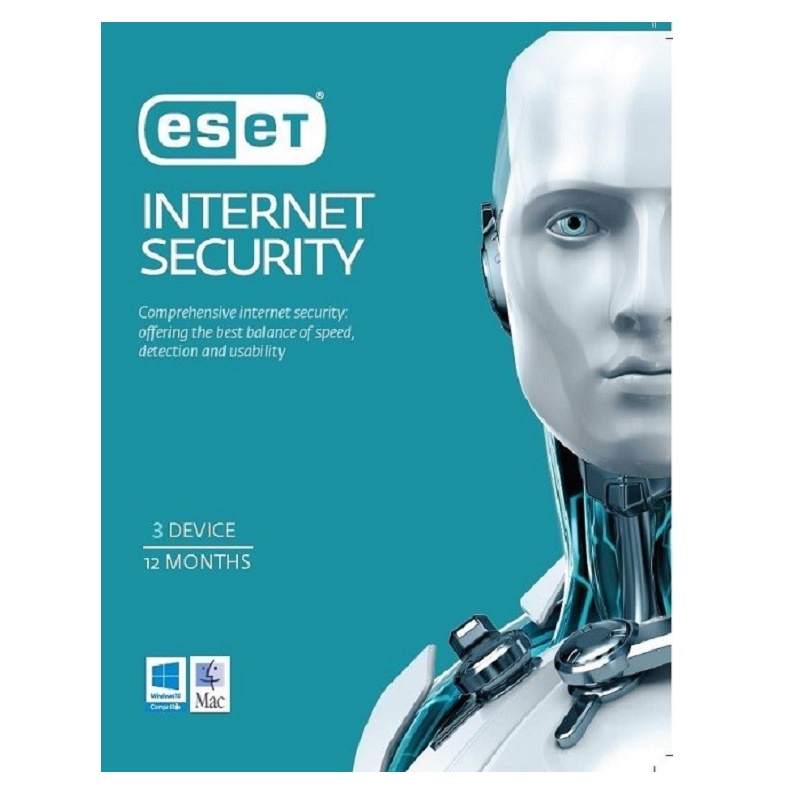 ESET Internet Security 3 Device 1 Year Email key