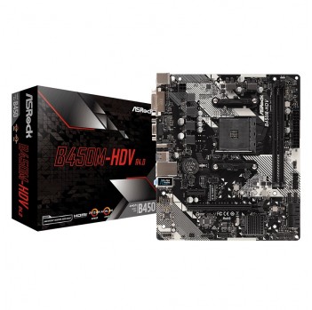 ASROCK B450M-HDV R4.0 AMD AM4