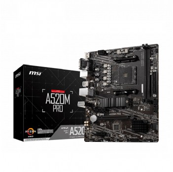 MSI A520M PRO AMD AM4