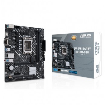Asus PRIME H610M-D D4-CSM Intel skt-1700 12/13/14th Gen