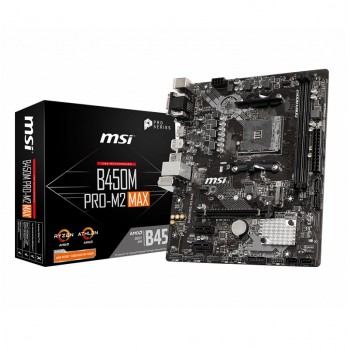 MSI B450M PRO-M2 MAX  AMD AM4
