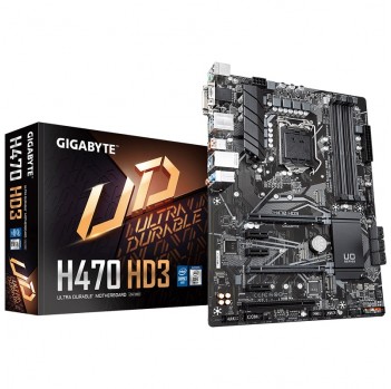 Gigabyte GA-H470-HD3 Intel SKT-1200 10/11 Gen