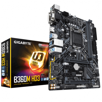 Gigabyte GA-B360M-HD3 Intel SKT-1151 8/9 Gen